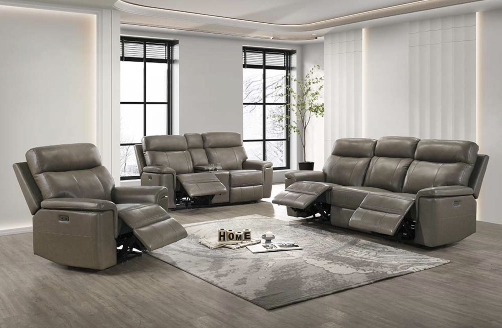 Sofa set on display at Gateway Furniture Edmonton