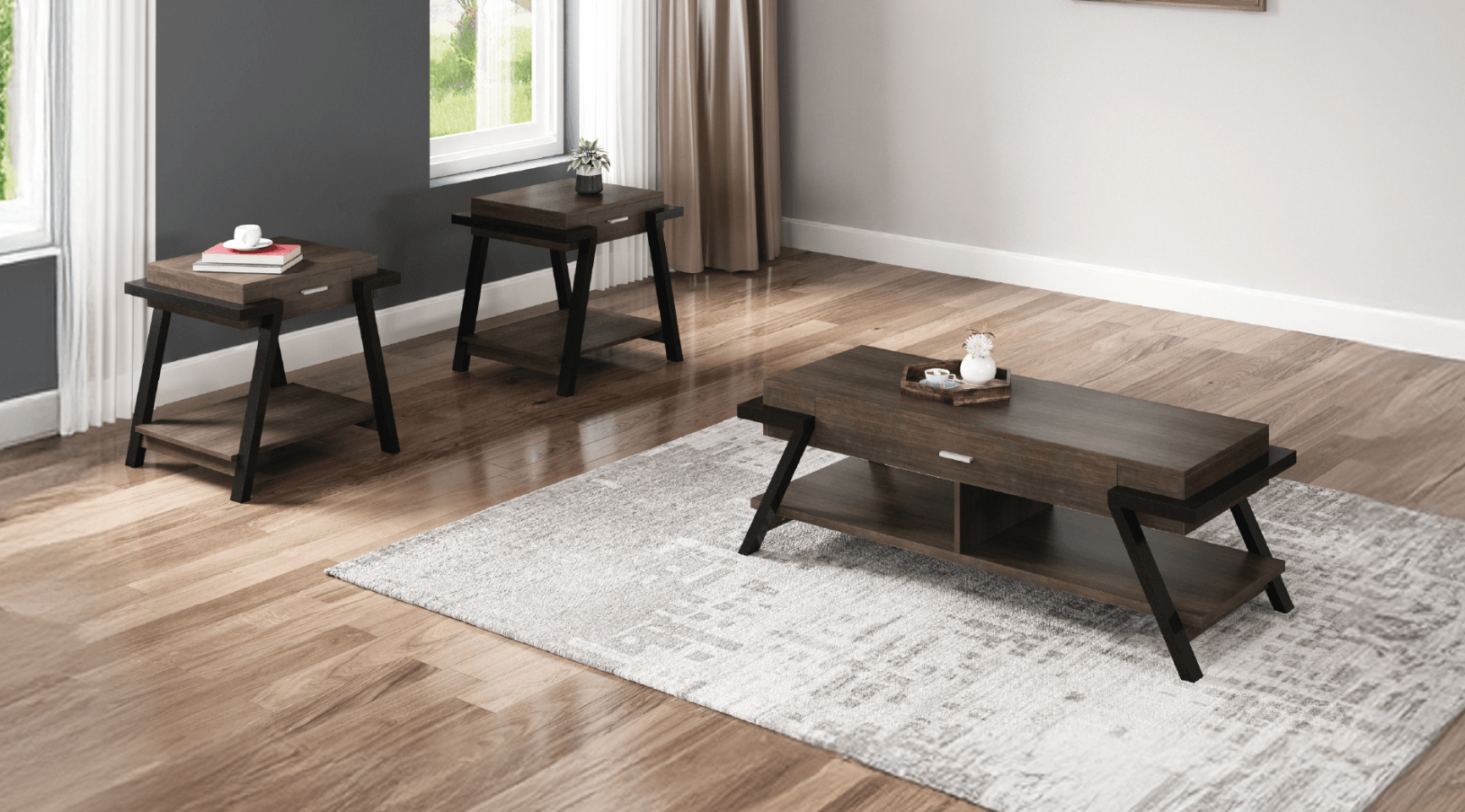 Alice Brown — Coffee Table | Gateway Furniture