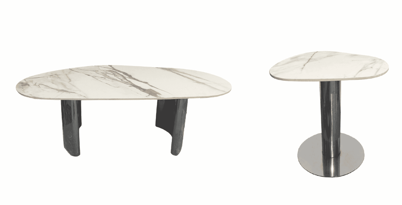 Gianna Carbon Steel — Coffee Table | Gateway Furniture