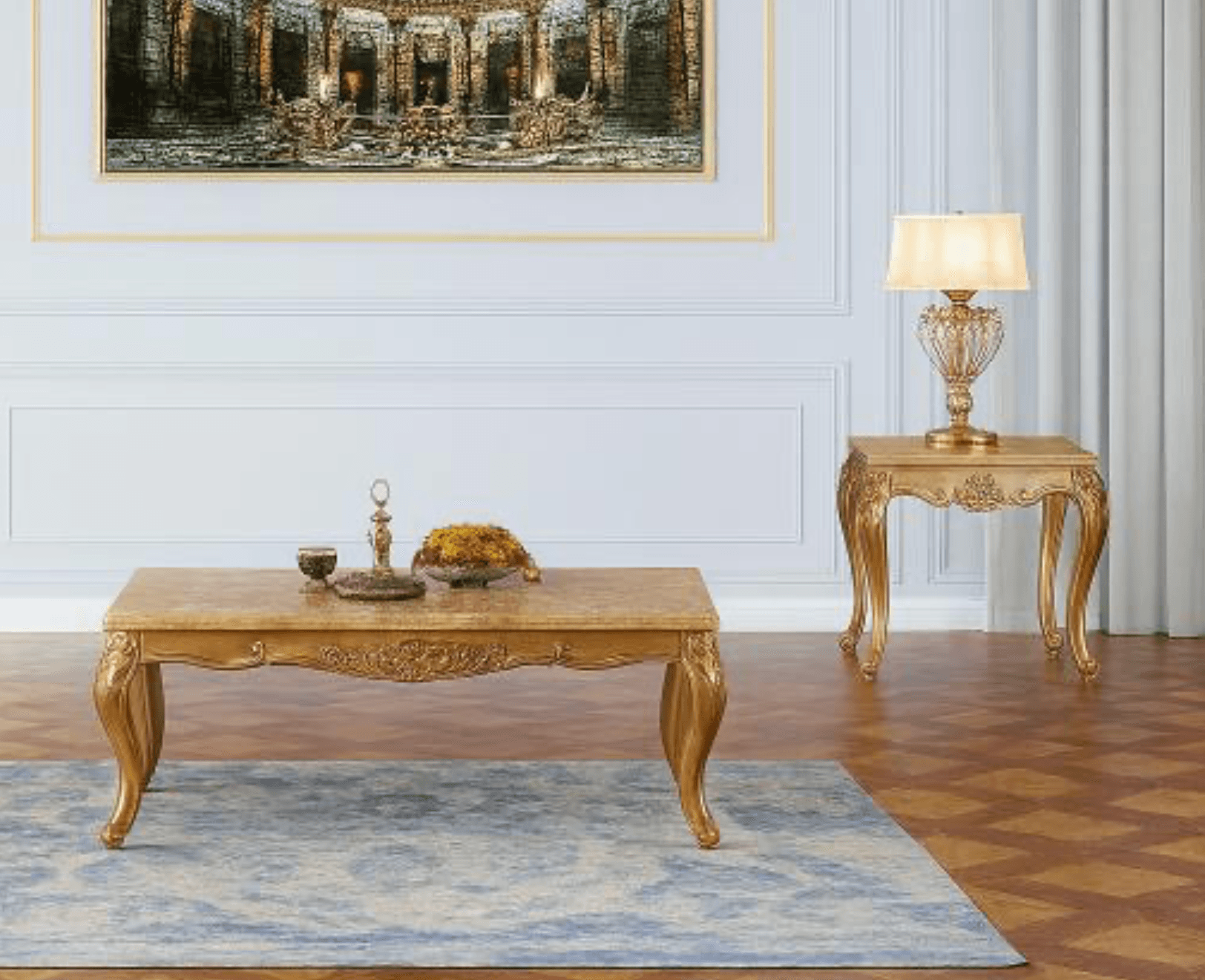 Isabella Gold — Coffee Table | Gateway Furniture