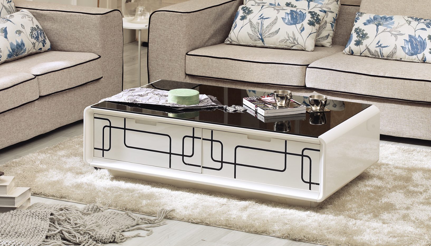Laurel White — Coffee Table | Gateway Furniture