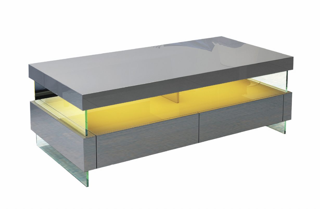 Ria Grey — Coffee Table | Gateway Furniture