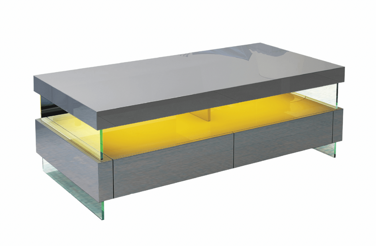 Ria Grey — Coffee Table | Gateway Furniture