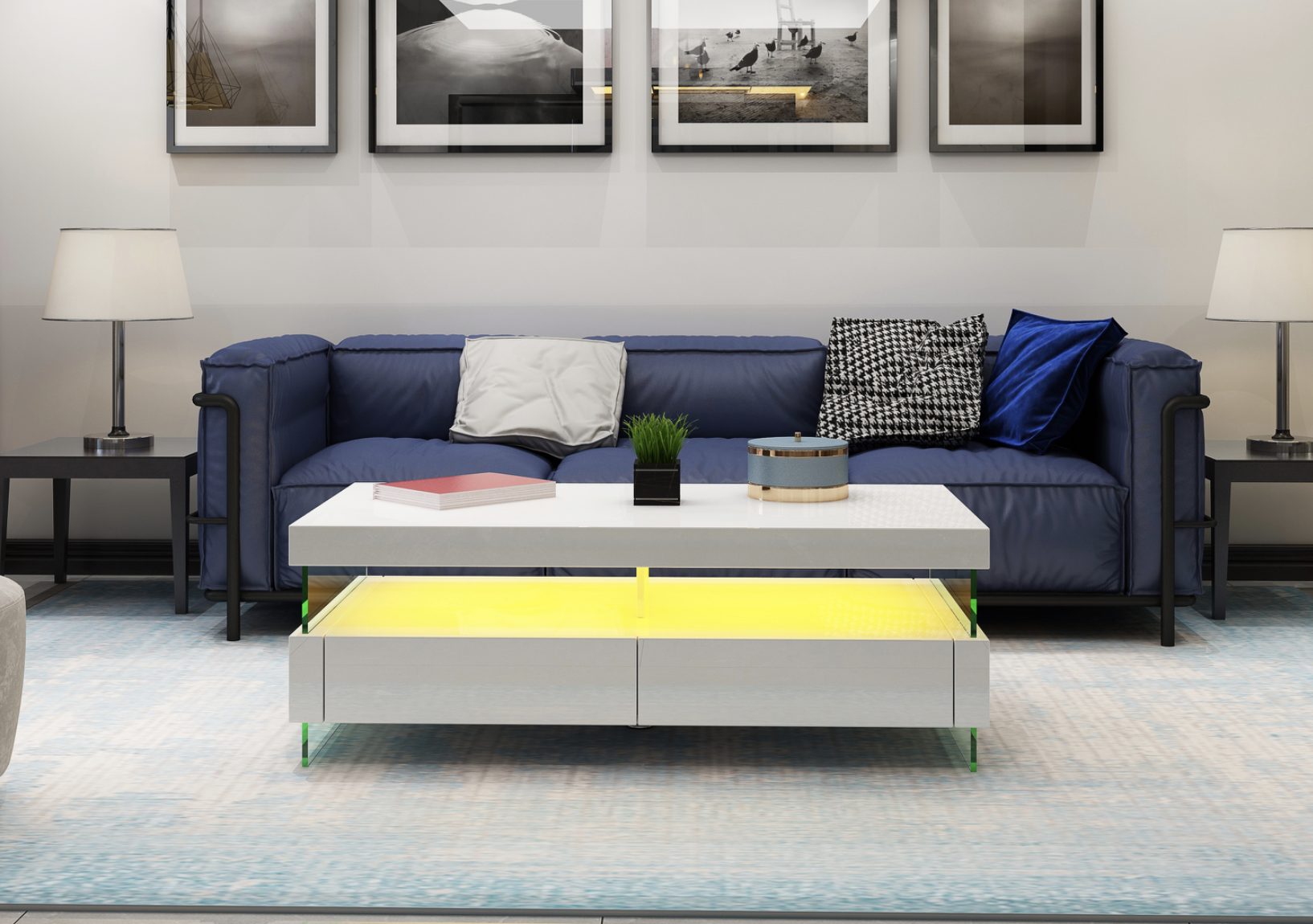 Ria White — Coffee Table | Gateway Furniture