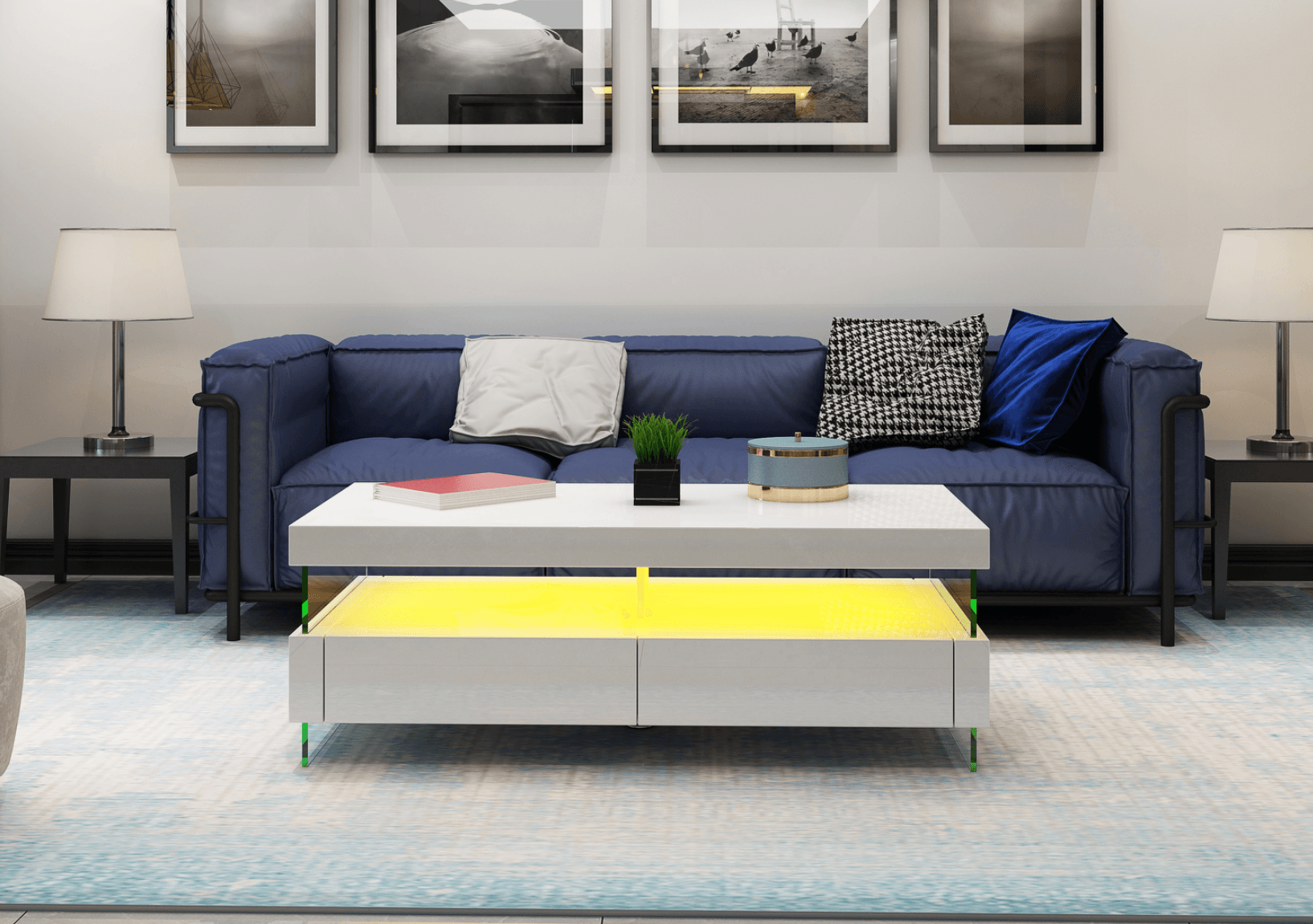 Ria White — Coffee Table | Gateway Furniture
