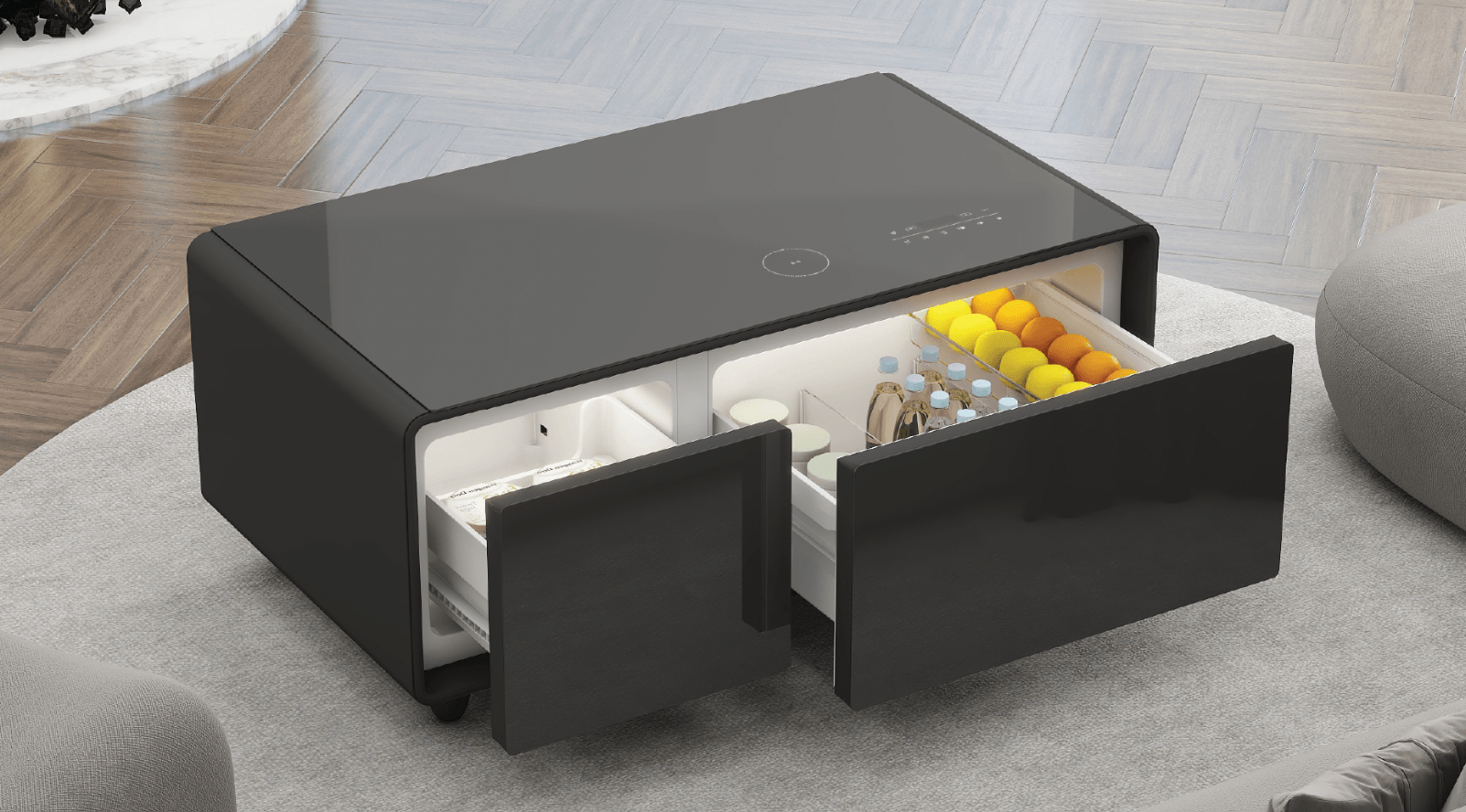 Smart Coffee Table Black — Coffee Table | Gateway Furniture