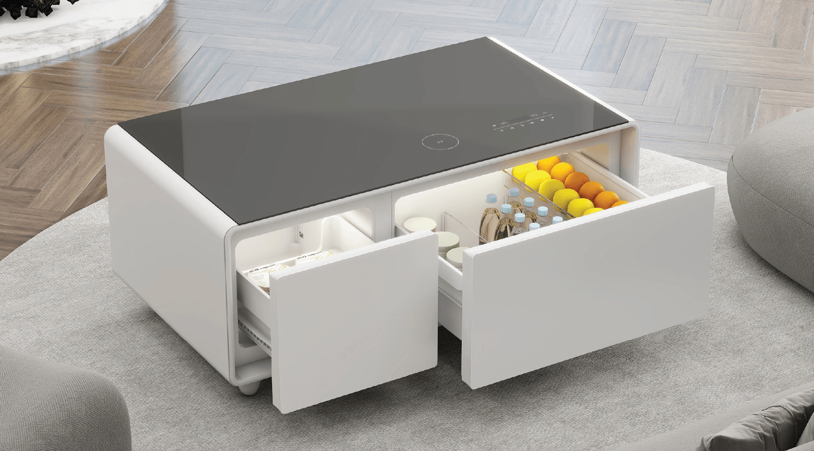 Smart Coffee Table White — Coffee Table | Gateway Furniture