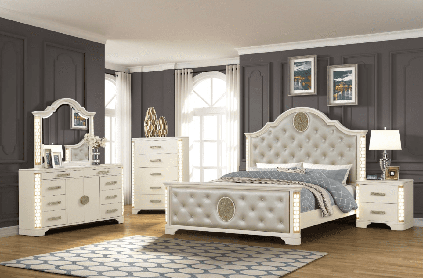 Jasmine — Bed Set | Gateway Furniture