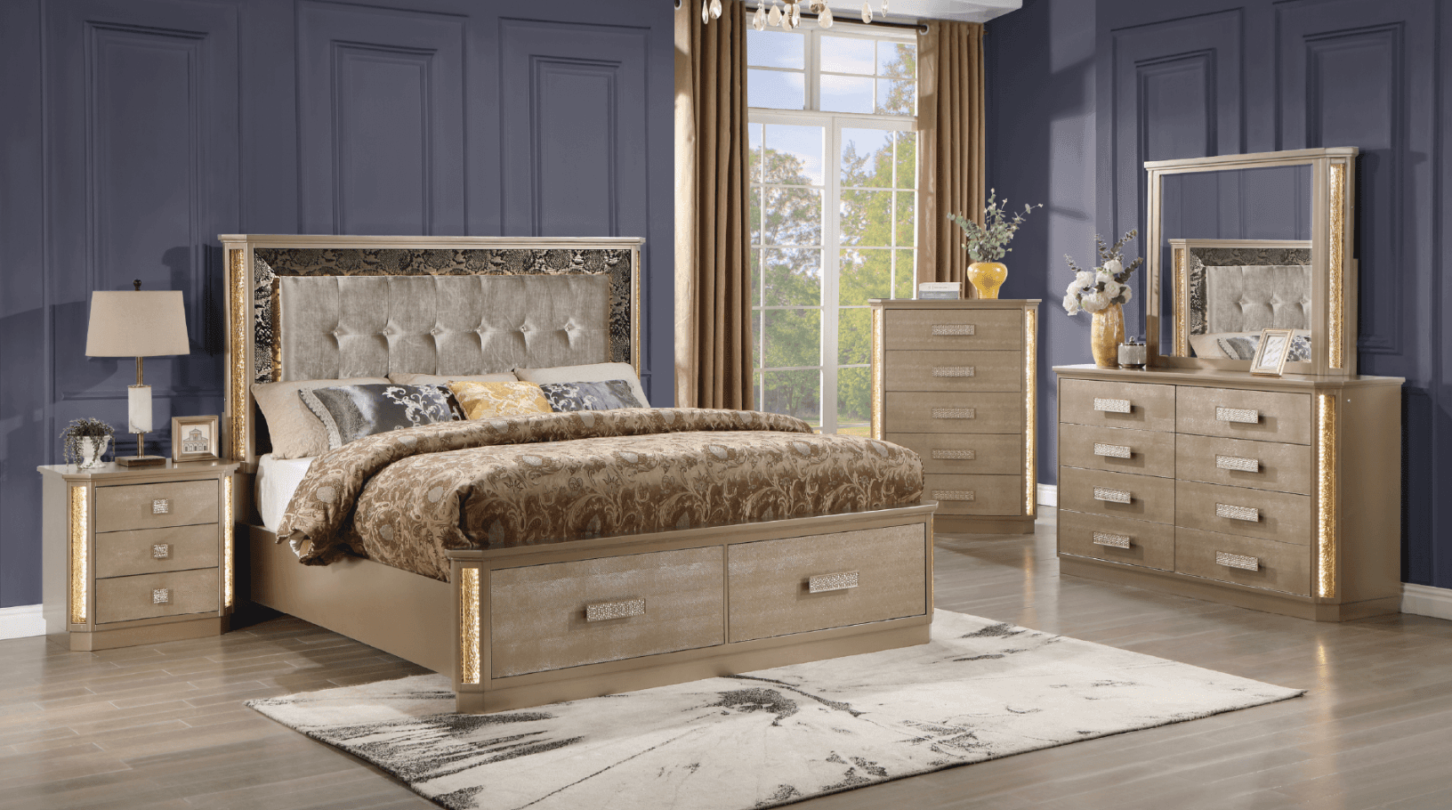 Medusa — Bed Set | Gateway Furniture