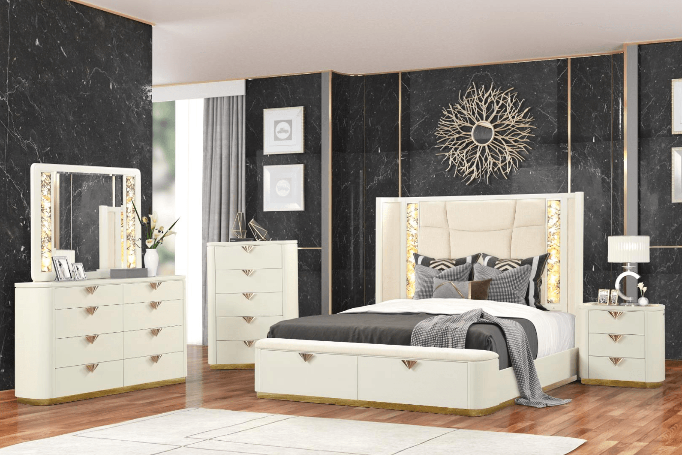 Pierre — Bed Set | Gateway Furniture