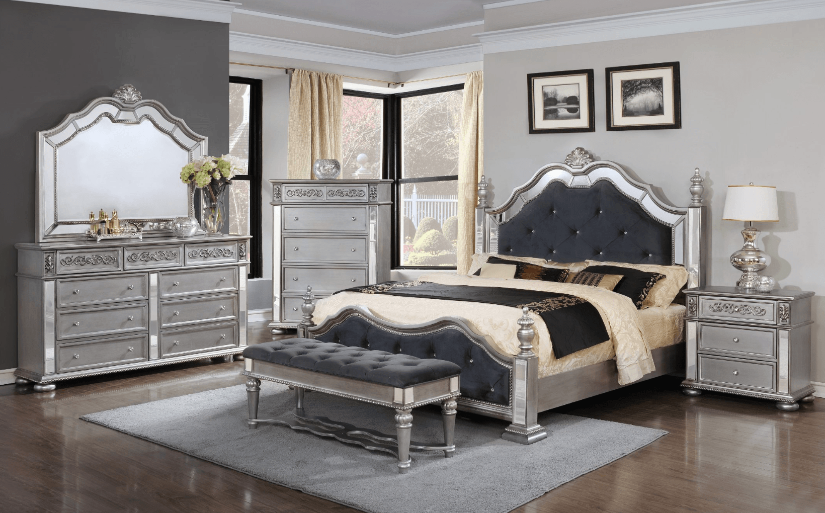 Platinum — Bed Set | Gateway Furniture
