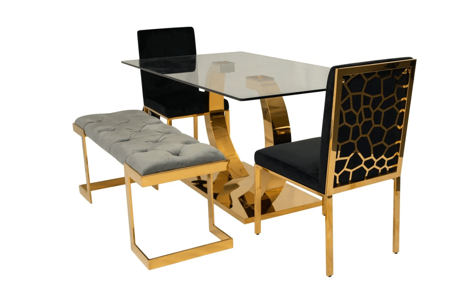 Logan & Chicago Dining Set (c) — Dining Table | Gateway Furniture