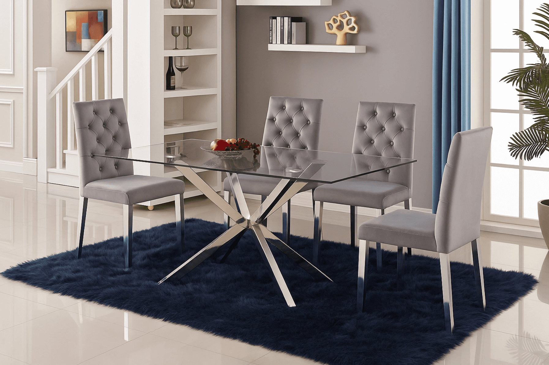 Lorenzo & Roma Signature Dining Set (c) — Dining Table | Gateway Furniture