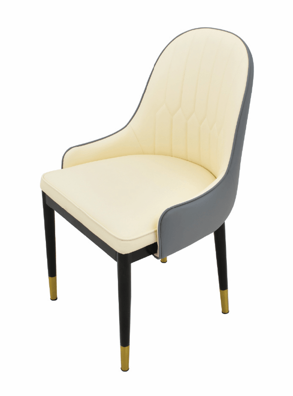 Lou - Cream Grey — Dining Chair | Gateway Furniture