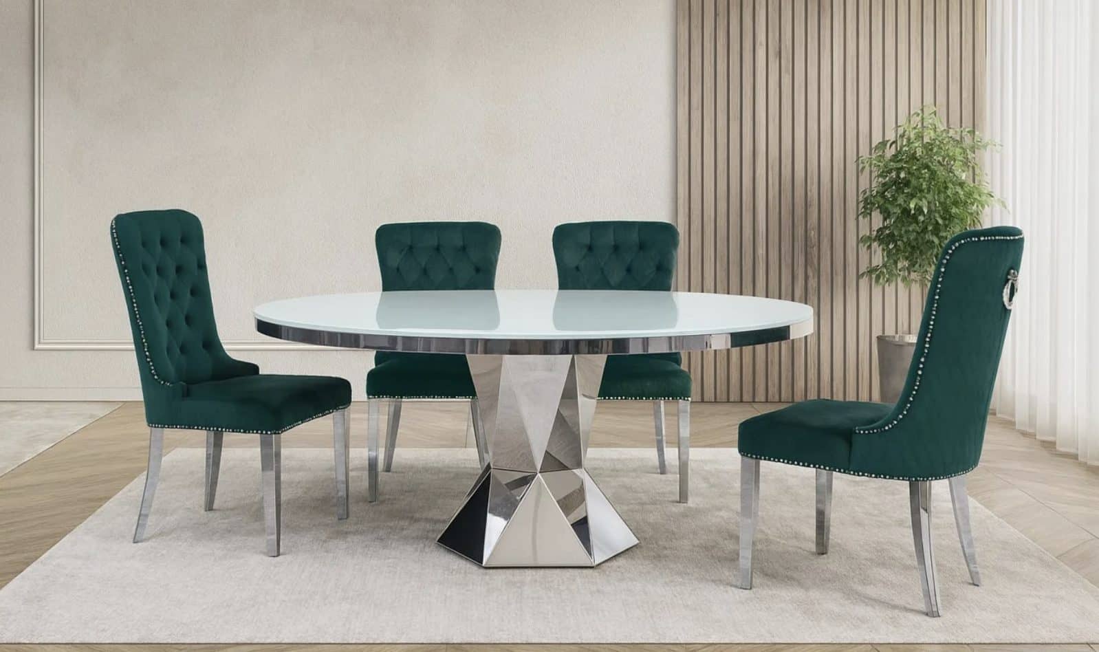 Majestic & Alisha Luxury Dining Set (c) — Dining Table | Gateway Furniture