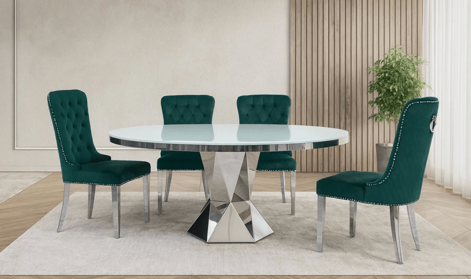 Majestic & Alisha Luxury Dining Set (c) — Dining Table | Gateway Furniture