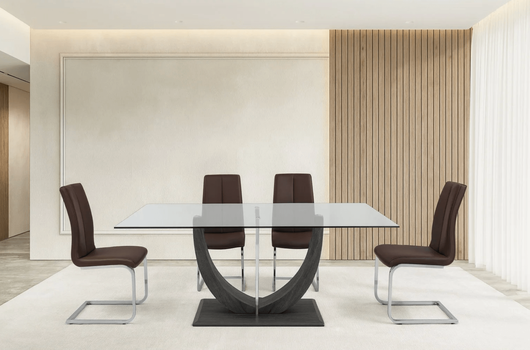 Norway & Victory Silver Dining Set (c) — Dining Table | Gateway Furniture