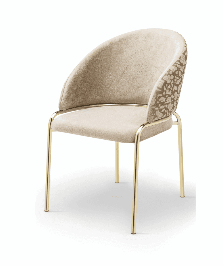 Onyx Gold Legs - Beige — Dining Chair | Gateway Furniture