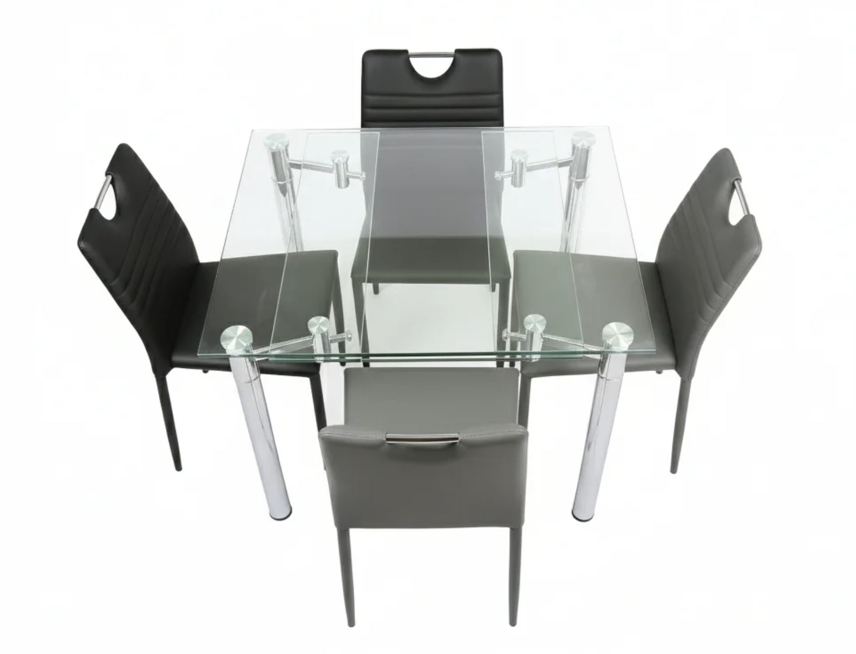 Tornado & Mark Contemporary Dining Set (c) — Dining Table | Gateway Furniture