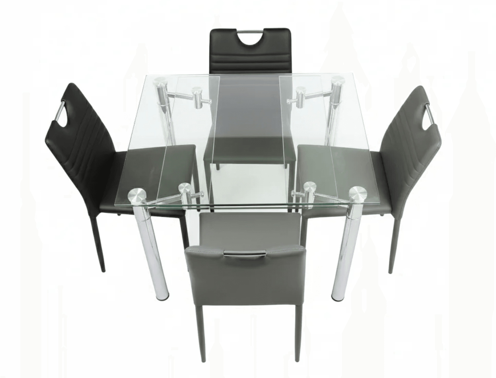 Tornado & Mark Contemporary Dining Set (c) — Dining Table | Gateway Furniture