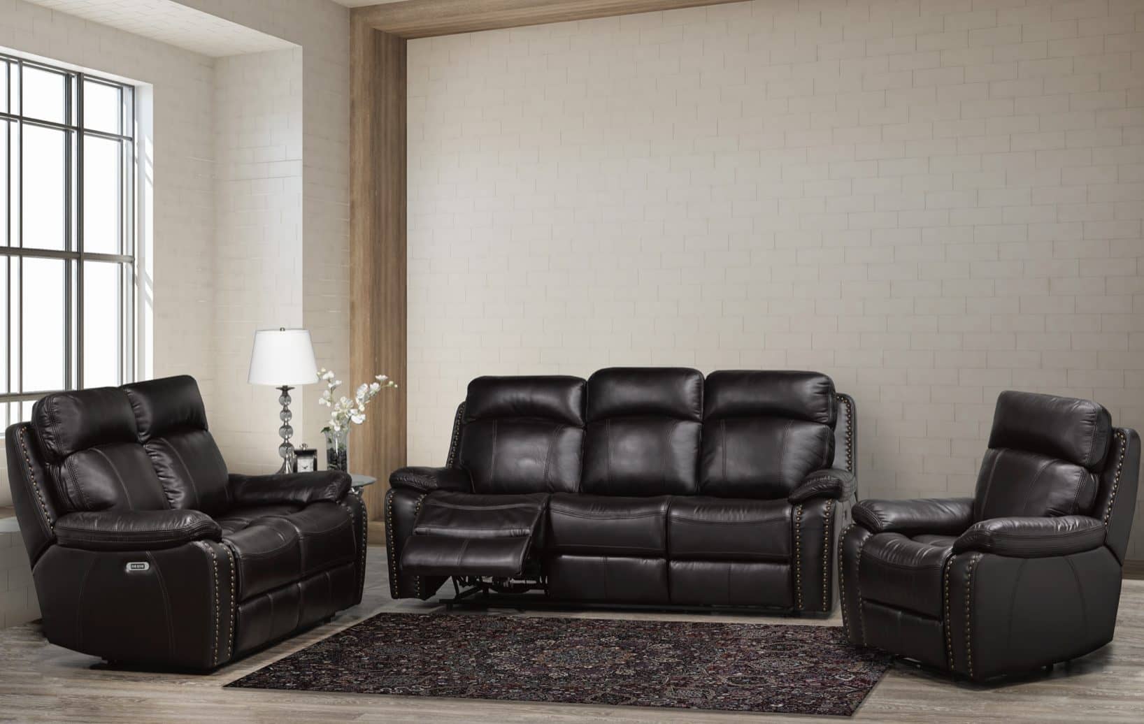 Boomer Chocolate — Recliner Sofa | Gateway Furniture