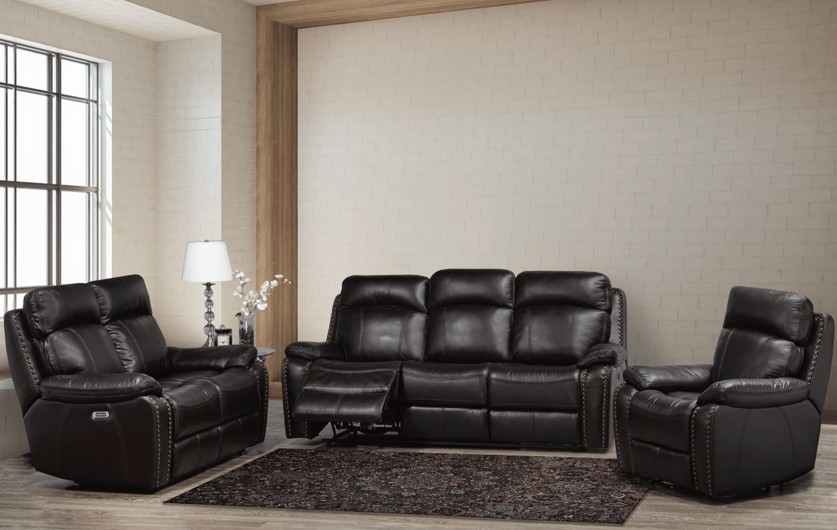 Boomer Chocolate — Recliner Sofa | Gateway Furniture