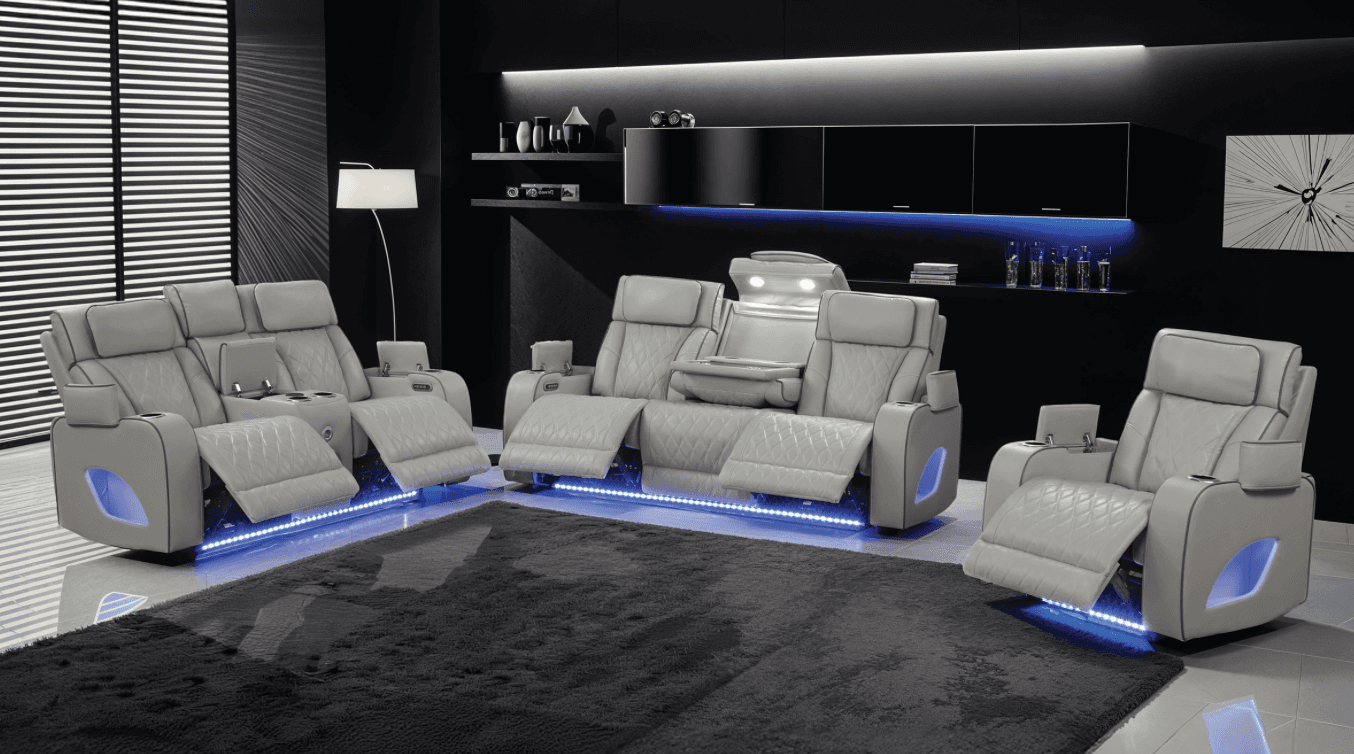 Fortuner Grey — Sectional Sofa | Gateway Furniture