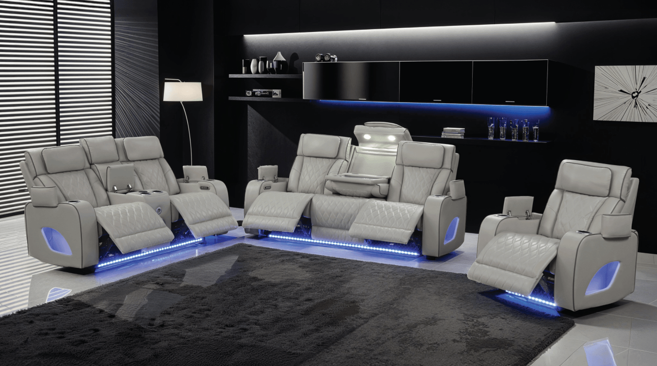 Fortuner Grey — Sectional Sofa | Gateway Furniture