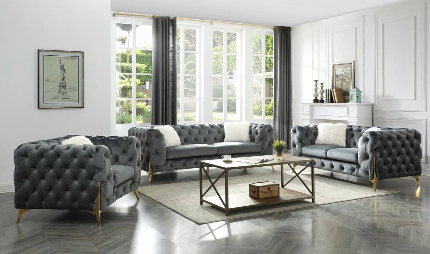 Moderno Velvet Sofa velvet sofa set at Gateway Furniture Store, Edmonton