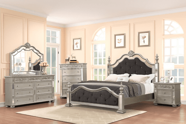 Platinum Bedroom on display at Gateway Furniture Store, Edmonton
