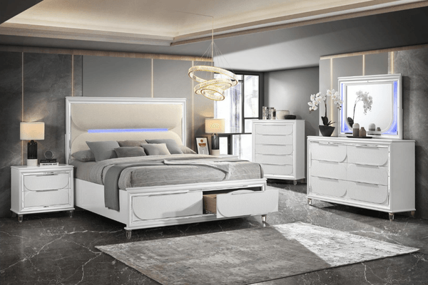 Rachel Bedroom on display at Gateway Furniture Store, Edmonton