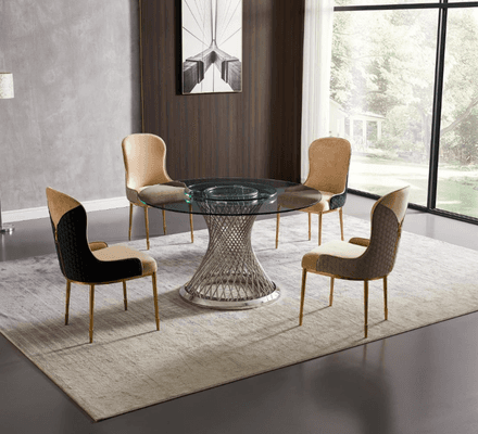 Josie Dining Table on display at Gateway Furniture Store, Edmonton