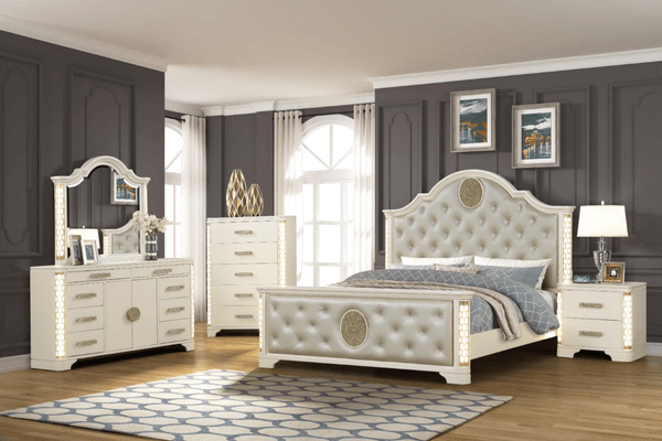Jasmine Bedroom on display at Gateway Furniture Store, Edmonton