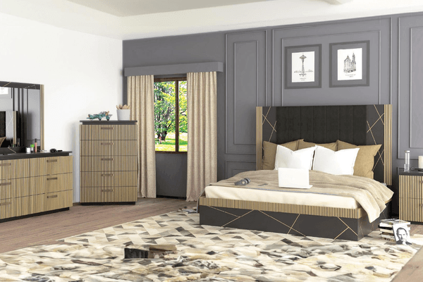 Allure Bedroom on display at Gateway Furniture Store, Edmonton