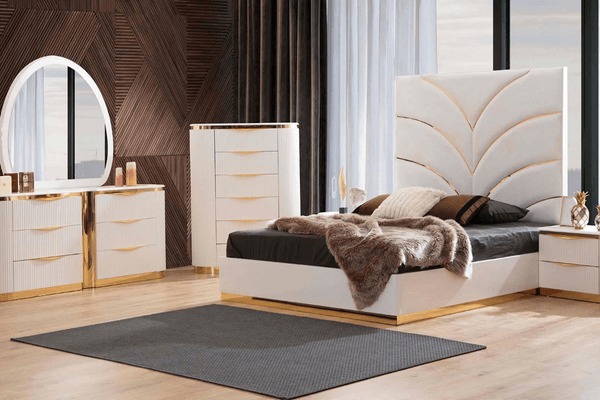 Laura Bedroom on display at Gateway Furniture Store, Edmonton