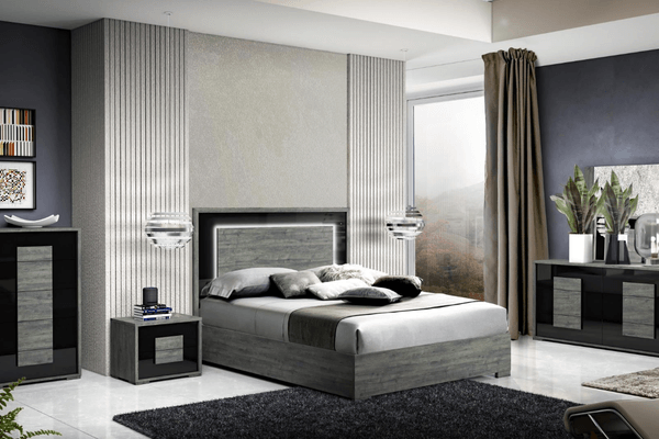 Lia Bedroom Set on display at Gateway Furniture Store, Edmonton