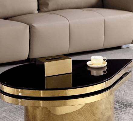 Coffee Table 379 on display at Gateway Furniture Store, Edmonton