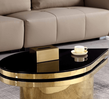 Coffee Table 379 on display at Gateway Furniture Store, Edmonton