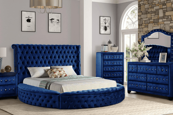 Hazel Bedroom Set on display at Gateway Furniture Store, Edmonton