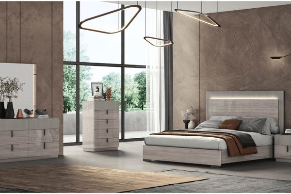 Bellamy Bedroom Set on display at Gateway Furniture Store, Edmonton
