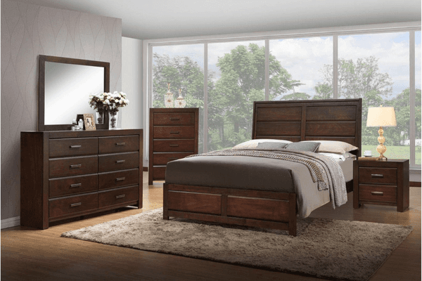 Athen Bedroom on display at Gateway Furniture Store, Edmonton