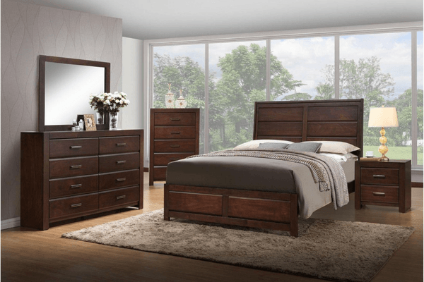 Athen Bedroom on display at Gateway Furniture Store, Edmonton